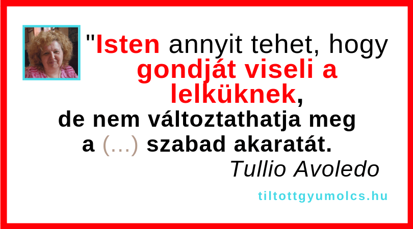 Isten mindig gondoskodik a lelkedről. Isten mindig azt teszi, ami lelkednek a legjobb, bár ezt emberbőrben sokszor nehéz megérteni! - Tiltott gyümölcs